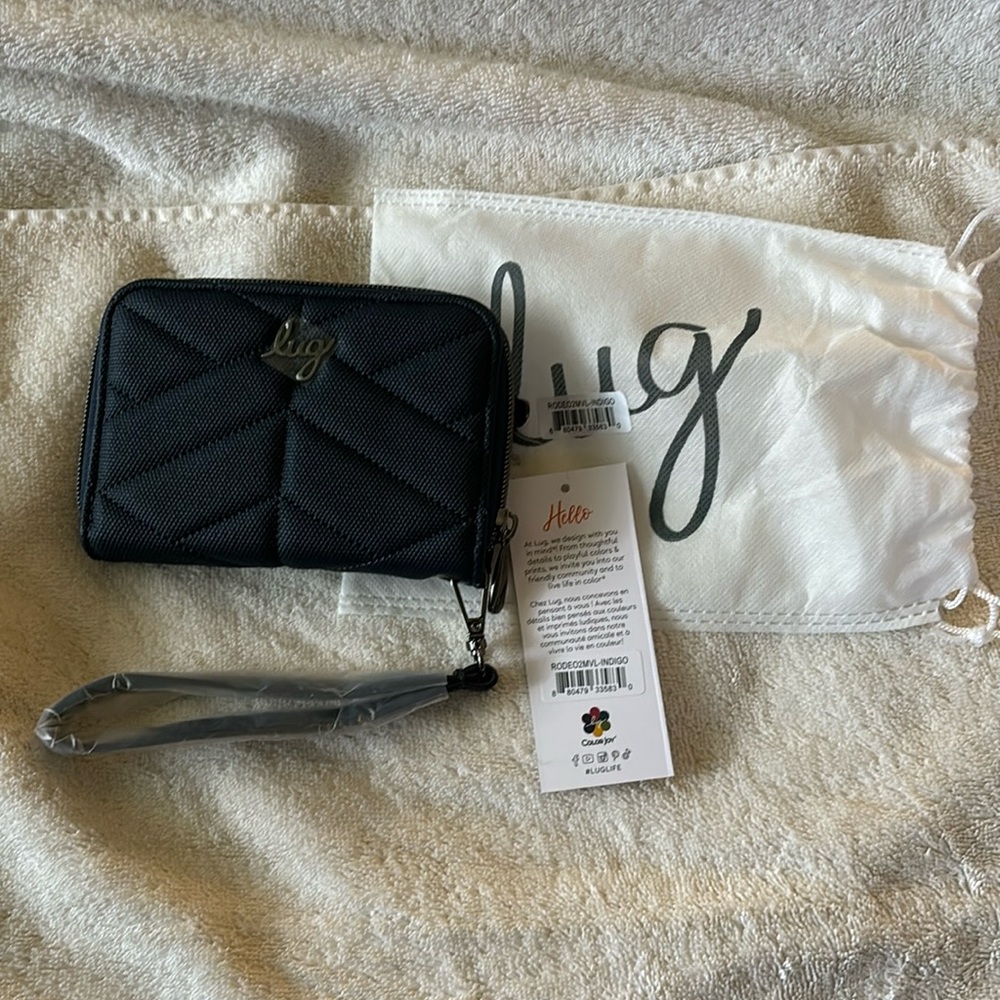 Lug Rodeo 2 Matte Luxe VL RFID wristlet wallet